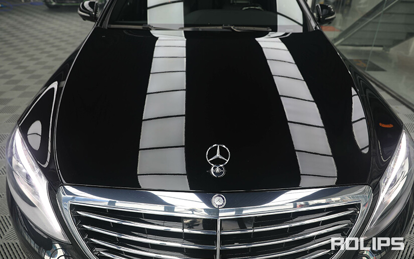 奔馳S400與ROLIPS隱形車衣相結(jié)合，從此不怕刮蹭！