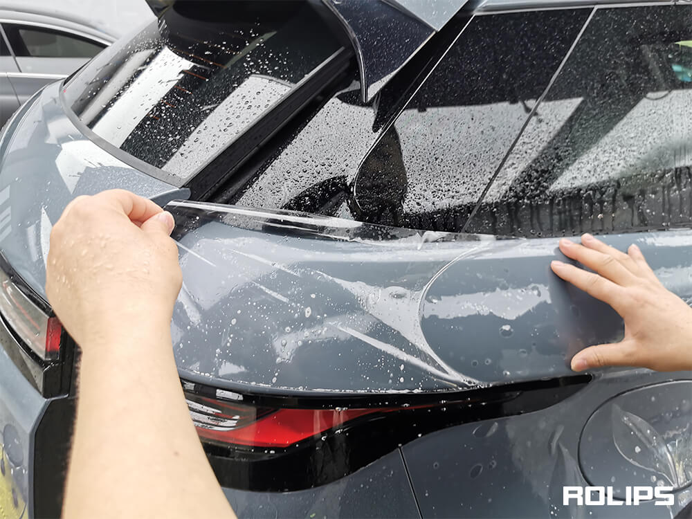 冬季貼車衣需要注意什么？剛貼完車衣下雪了怎么辦？（2）