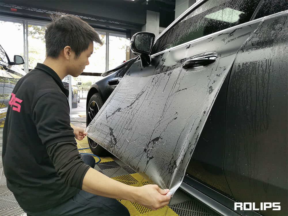 隱形車衣施工流程是什么。施工的過程中需要什么工具（2）