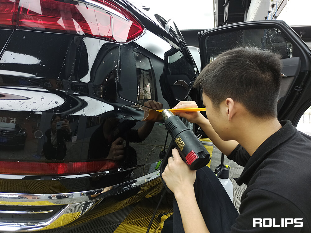 奧迪汽車(chē)對(duì)隱形車(chē)衣的施工有哪些要求？（2）