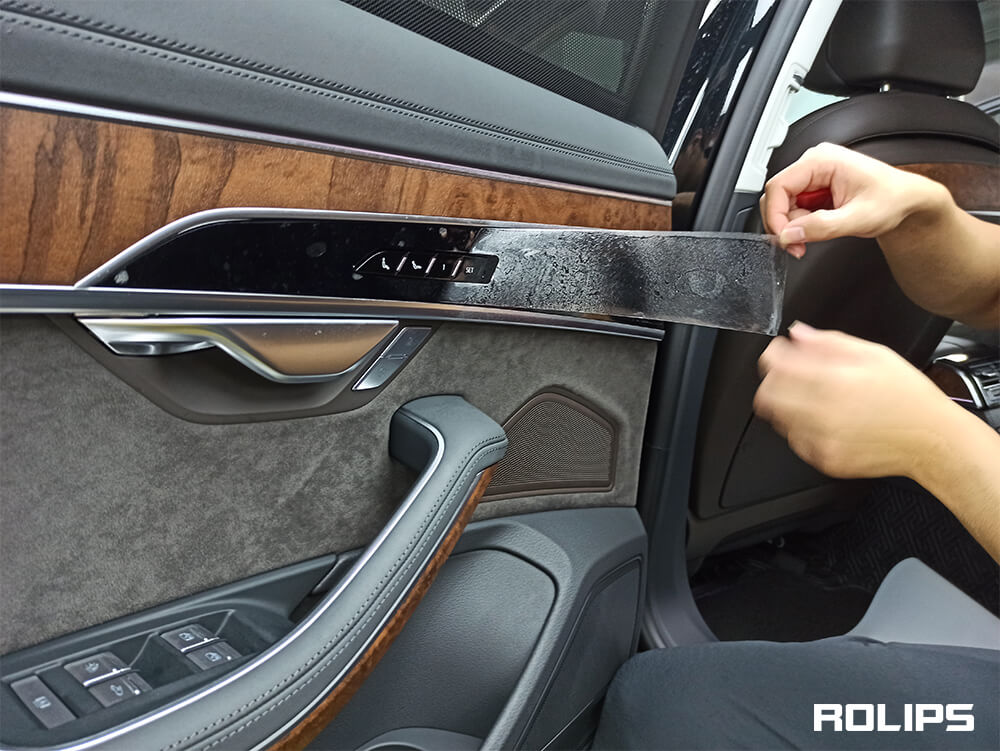 奧迪汽車(chē)對(duì)隱形車(chē)衣的施工有哪些要求？（6）