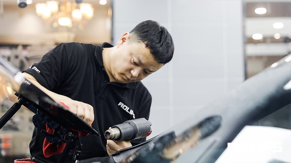 邁巴赫S480黑色 施工ROLIPS隱形車衣流程及效果展示（圖二六）