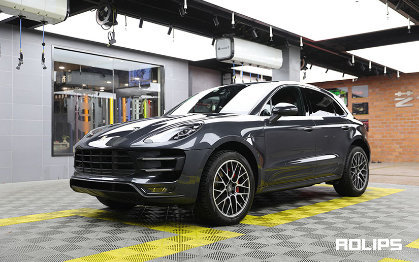 保時(shí)捷麥肯貼隱形車衣，羅利普斯RS90