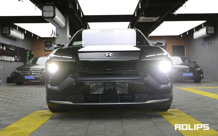 蔚來ES8貼啞光隱形車衣好看嗎？